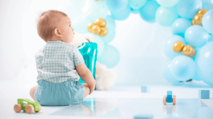 La pareja más joven del programa 'Unexpected' de TLC celebra el primer cumpleaños de su hijo.