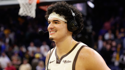 Gui Santos, de los Warriors, rompe el silencio tras una noche memorable contra los Nets.