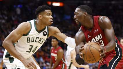 Los históricos 83 puntos de Bam Adebayo provocan una advertencia juguetona de Giannis