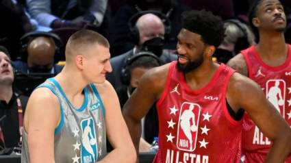 El momento entre Nikola Jokic y Joel Embiid tras el partido entre los Sixers y los Nuggets se vuelve viral.