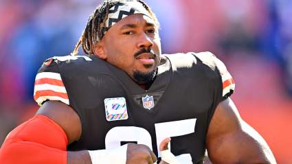 Los Patriots propusieron un intercambio: conseguir a Myles Garrett a cambio de una gran cantidad de jugadores seleccionados en el draft.