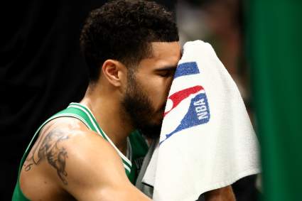 El mundo de la NBA reacciona al anuncio de Jayson Tatum de los Boston Celtics antes del partido contra los Mavs