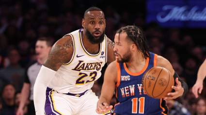 Según los informes, los New York Knicks se están preparando para la decisión de LeBron James este verano.