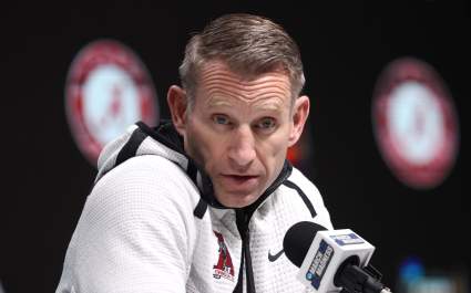 Nate Oats desmiente los rumores sobre el cuerpo técnico antes del partido entre Alabama y Michigan.