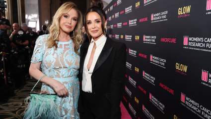 Kyle Richards traza una línea roja en cuanto a la lealtad en un emotivo momento con Kathy Hilton.