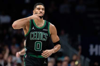 La estrella de los Boston Celtics, Jayson Tatum, hizo historia en el partido contra los Hornets.