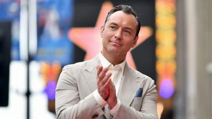 Jude Law tiene un futbolista famoso en su familia.
