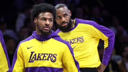 Bronny James revela una increíble historia sobre LeBron después de que los Lakers hicieran historia en la NBA.