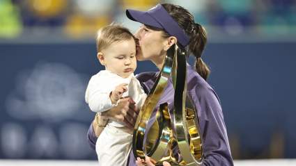 La hija de Belinda Bencic se roba el protagonismo en el Abierto de Charleston.