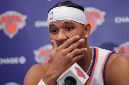 Los Knicks revelan su quinteto titular contra los Warriors tras la noticia sobre Josh Hart.