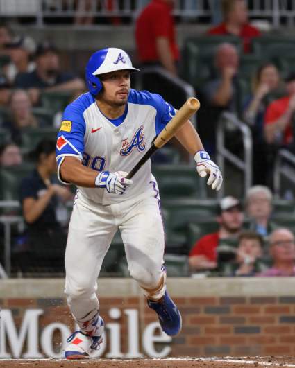 Drake Baldwin hace una fuerte afirmación sobre batear contra el mejor prospecto de los Bravos