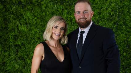 La esposa de Shane Lowry, Wendy Lowry, comparte una foto poco común