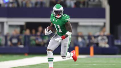 Un aspirante de la AFC "sigue interesado" en el traspaso de AJ Brown de los Eagles: Informe