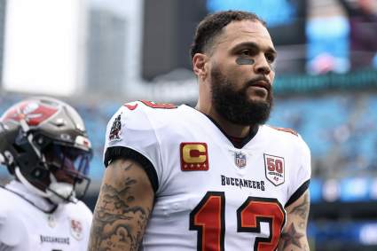 El receptor abierto de los 49ers, Mike Evans, envía un mensaje contundente a Brock Purdy
