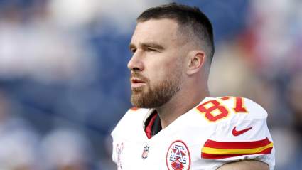 El comportamiento de Travis Kelce causa revuelo entre los fans de Taylor Swift