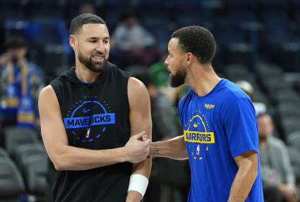 La estrella de la NBA Klay Thompson se une a Steph Curry en los libros de historia en el partido Mavs-Magic
