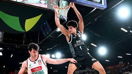 Promesa mexicana observada por los Warriors se declara elegible para el Draft de la NBA.