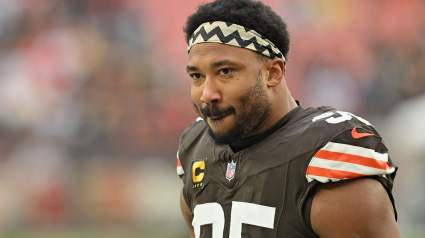 Todd Monken, de los Browns, se pronuncia sobre los rumores de traspaso de Myles Garrett.