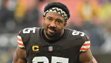 Myles Garrett, de los Browns, envía un mensaje ambiguo sobre su futuro en Cleveland.