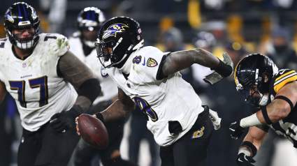 Lamar Jackson de los Ravens llama la atención tras entrenar con el ex receptor de segunda ronda