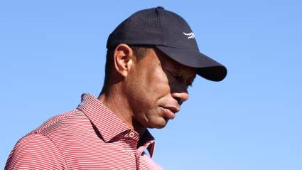 La reacción furiosa de Donald Trump Jr. ante Tiger Woods se vuelve personal: "En presencia de mis hijos".