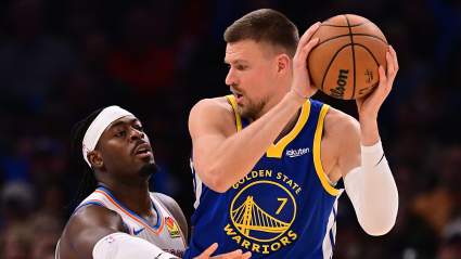 Los Warriors toman la decisión de Kristaps Porziņģis antes del partido del Jazz