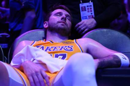 La estrella de Los Angeles Lakers, Luka Doncic, hizo historia durante el partido de los Magic.