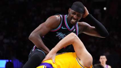 Los fanáticos de los Lakers estallan por los comentarios de Bam Adebayo después de los 60 de Luka Dončić