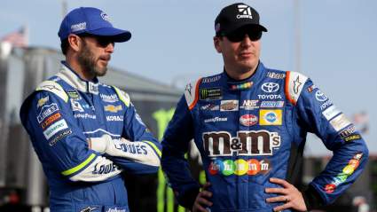 Los campeones de NASCAR, Jimmie Johnson y Kyle Busch, sorprenden en el estreno de 'Top Chef'.