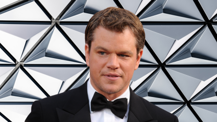 VER: Matt Damon luce como un "zorro plateado" con barba: "Nunca se había visto mejor".
