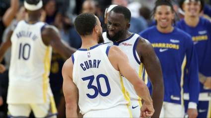 Draymond Green finalmente reacciona ante la mirada fija de Steph Curry