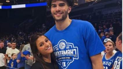 El mensaje de Cameron Boozer, estrella de Duke, a su novia Yva Lauren Cao acapara la atención.
