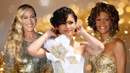 Zendaya luce un vestido de flores de 'Sexo en Nueva York: La Película' que también lució Whitney Houston