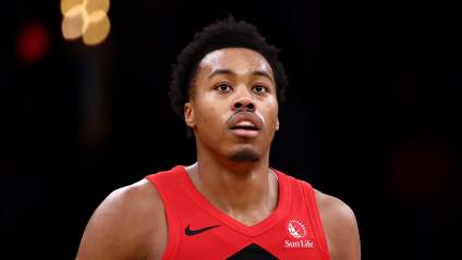 Scottie Barnes logra estadísticas de leyenda de la NBA en la victoria de los Raptors.