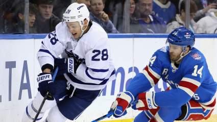 Los Maple Leafs y los Rangers, pioneros en una triste tendencia de la NHL.