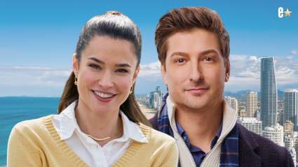 Las estrellas de Hallmark, Daniel Lissing y Rhiannon Fish, se sienten como en casa filmando su nueva película en Australia.
