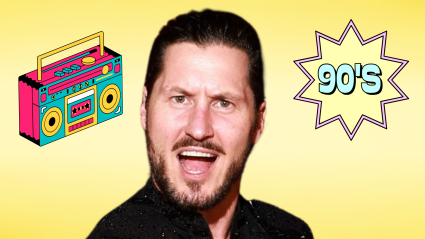 Val Chmerkovskiy luce irreconocible en fotos antiguas para la tendencia "¿Cómo eras en los 90?".