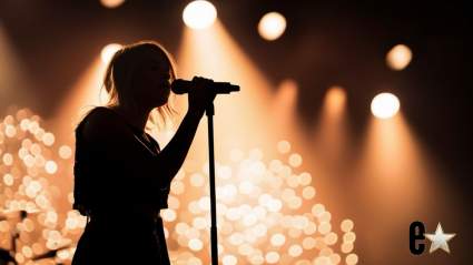 Una estrella del pop se ve obligada a abandonar el escenario a mitad del concierto tras enfermar gravemente.