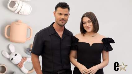 Taylor Lautner y su esposa Tay esperan su primer bebé juntos.