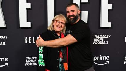 Jason Kelce bromea sobre la renovación viral del hogar de su mamá Donna Kelce