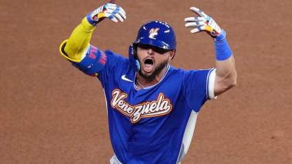 Wilyer Abreu, de los Red Sox, comparte sus verdaderos sentimientos tras la victoria de Venezuela sobre Japón.