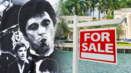 La mansión de 'Scarface' en Florida se vende por 237 millones de dólares; su pasado incluye desde Nixon hasta crímenes reales.