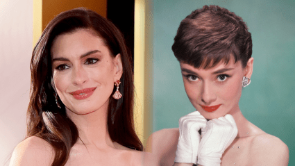 Anne Hathaway revela cómo Audrey Hepburn la ayudó a conseguir su papel en 'El diablo viste de Prada'.