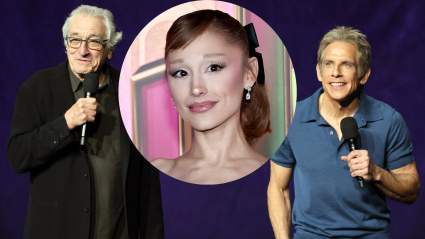 Ariana Grande se une a Robert De Niro y Ben Stiller en una nueva película.