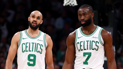 La estrella de los Celtics, Jaylen Brown, argumenta a favor de la selección de Derrick White para el equipo All-Defensive.