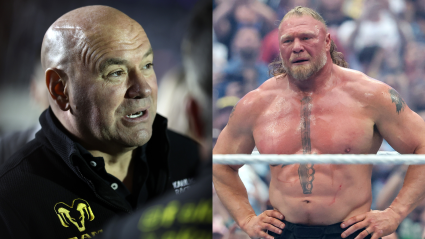 Dana White elogia a Brock Lesnar en su reportaje de retiro de la WWE.