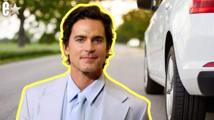 El actor Matt Bomer habla sobre el aterrador incidente en el que estuvo a punto de sufrir un accidente con un fan demasiado entusiasta al volante.