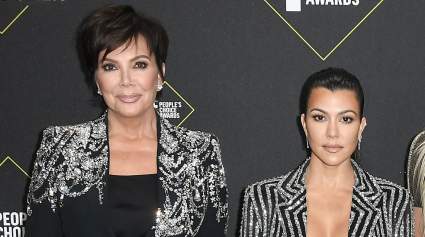 Kris Jenner considera a Kourtney Kardashian una de sus "mayores bendiciones" en su 47 cumpleaños.