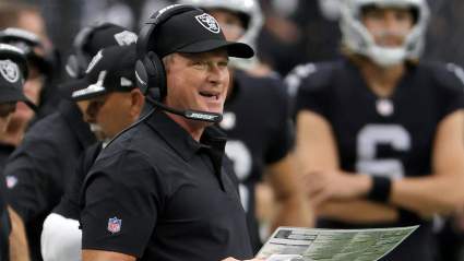Jon Gruden reacciona con contundencia a la noticia sobre Kirk Cousins ​​de los Raiders.