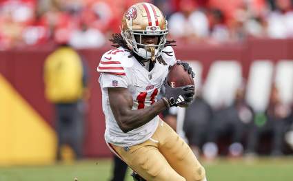 Un informante de los 49ers sugiere que los comandantes podrían estar manipulando al receptor Brandon Aiyuk.